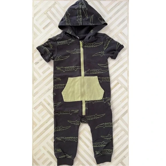 PL Alligator Romper & Shortie Bundle, 18mo - Picture 3 of 10